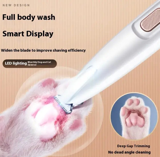 Pets Paw Trimmer with LED Light